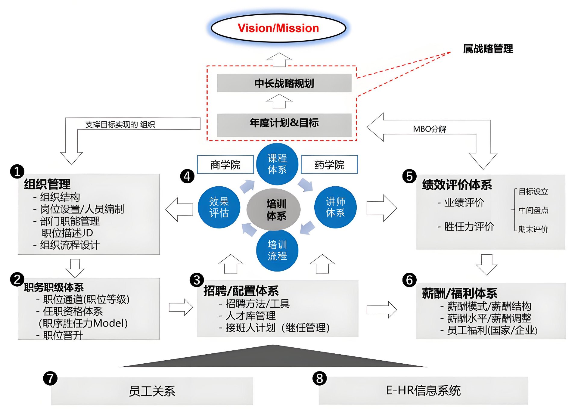 战略型 HR 标准化体系逻辑图